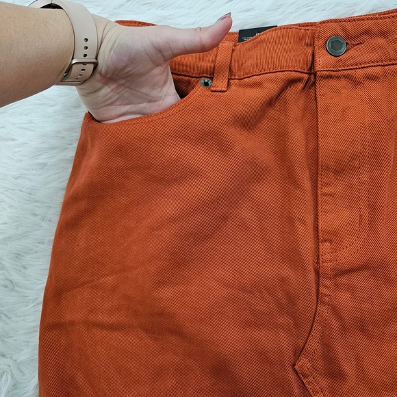NWT RVCA Women's Terracotta Siena High Rise Denim Mini Skirt. Size 31 - Picture 4 of 12